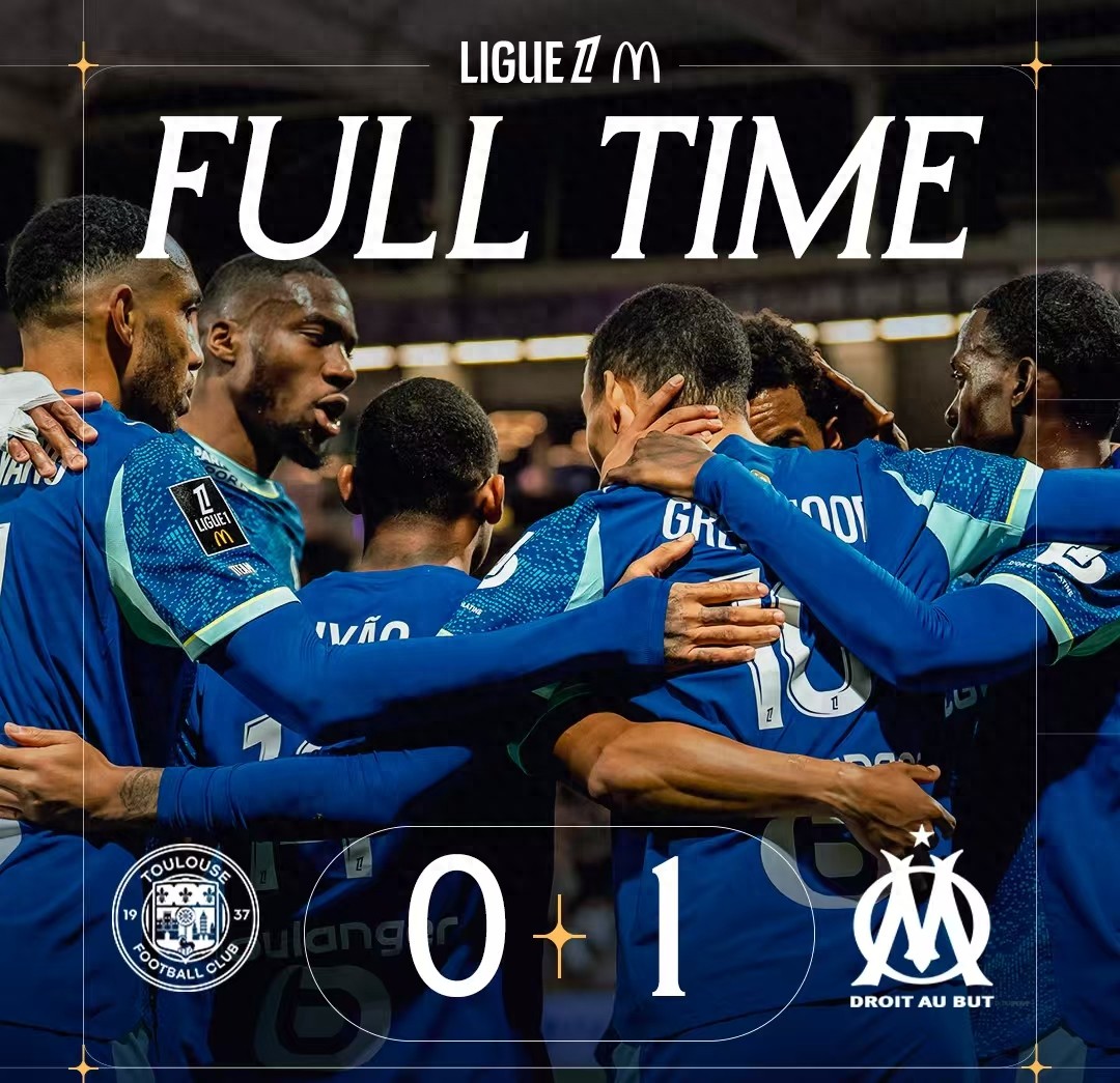 Aoki's explosive strike secures victory, 15 goals in 24 matches leads the scoring charts, Marseille climbs to 3rd place in Ligue 1.