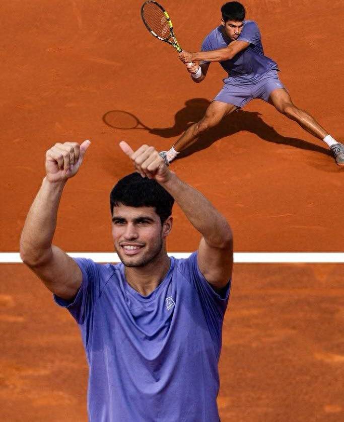 The opening match of the Alcaraz Rome Masters tonight will have to be played with caution