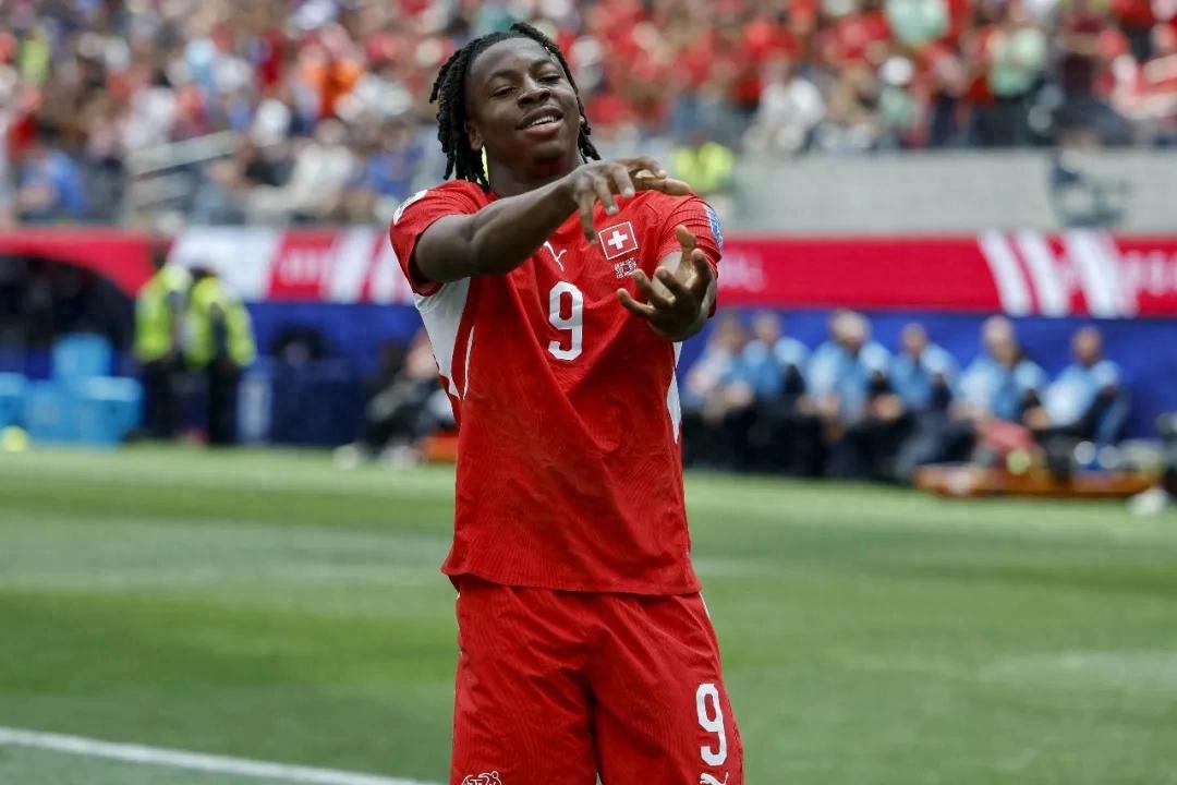 Just last year, he was playing in Germany's fourth division, and he delivered his "first brace" on the World Cup stage.