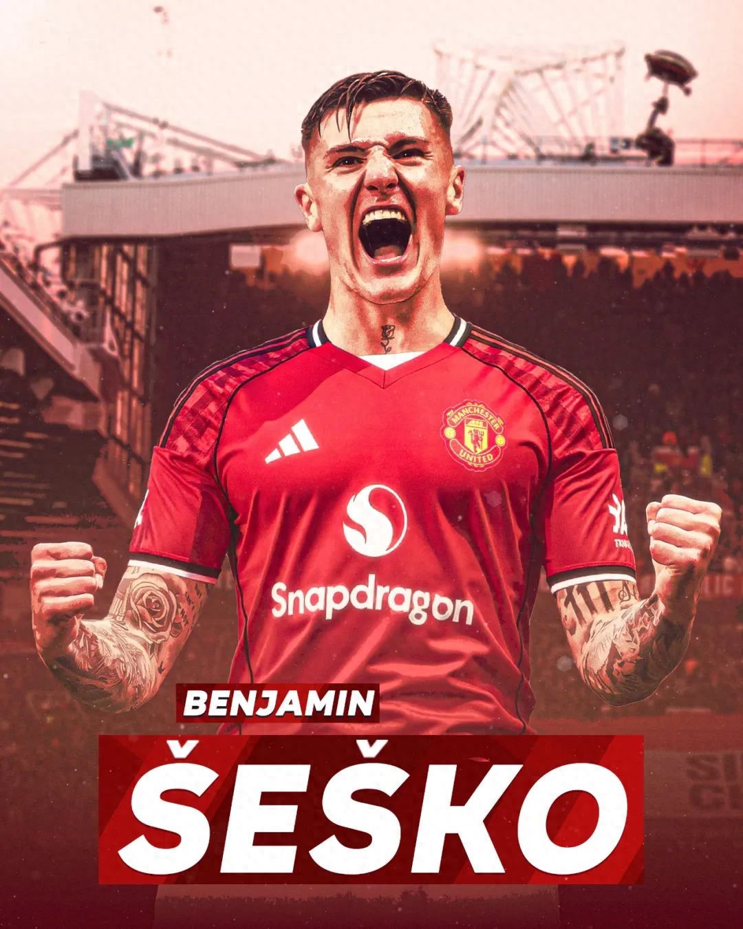 Manchester United&#39;s top choice for a striker is Šeško, insisting that they don&#39;t need to sell players first to make a signing! Alternatively, they might exchange for Højlund.