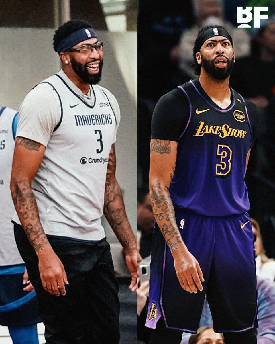 Anthony Davis's nearly 14-pound weight gain sparks discussion! He responds to concerns while fans jokingly say it's not Doncic's fault.