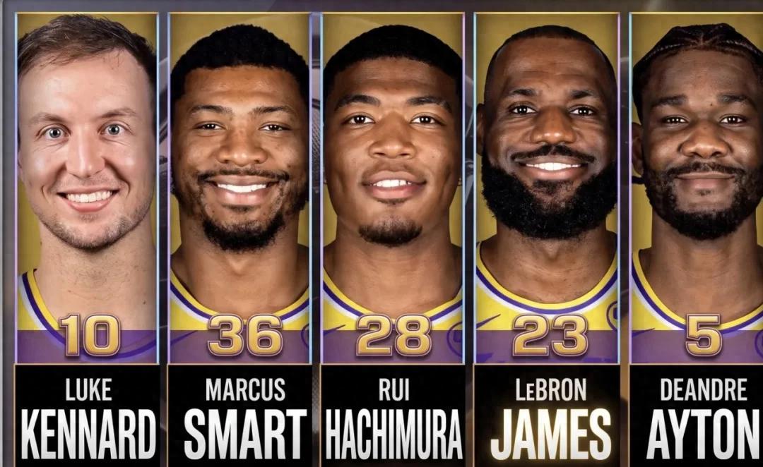 The Lakers completely severed their past by letting go of all their playoff starters.
