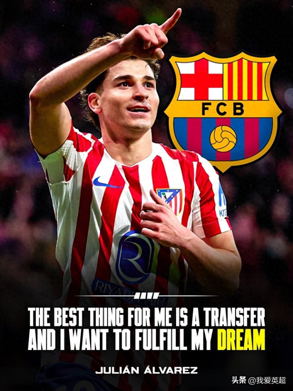 Breaking! Argentina's €100 million star striker publicly demands transfer and urges Atletico Madrid to let him go, having already agreed to join Barcelona