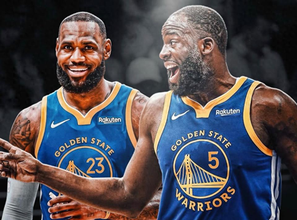 The Warriors have suddenly become the top favorites! Green is willing to switch from No. 23 to No. 5 to free up the jersey number for James.