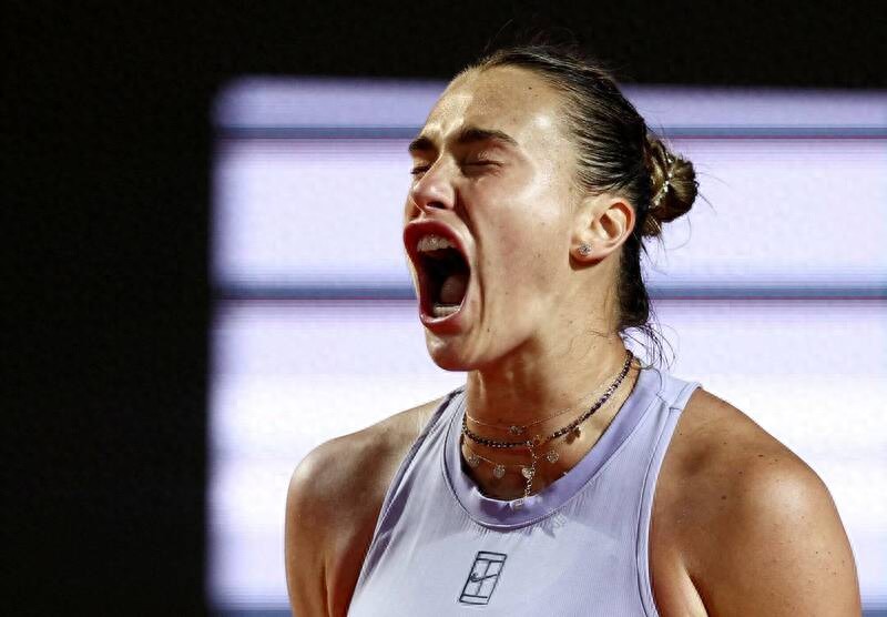 Sabalenka ushered in a great opportunity after the Rome tennis tournament was sealed, and she made an appointment with Zheng Qinwen in the quarterfinals