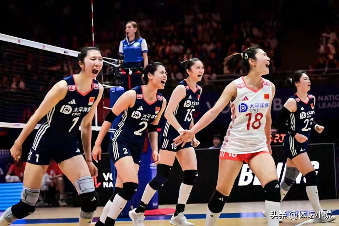 The Chinese women's volleyball team 3-0 France was promoted to sixth place, the second win in the World League, and the player was scored: one person is the highest!