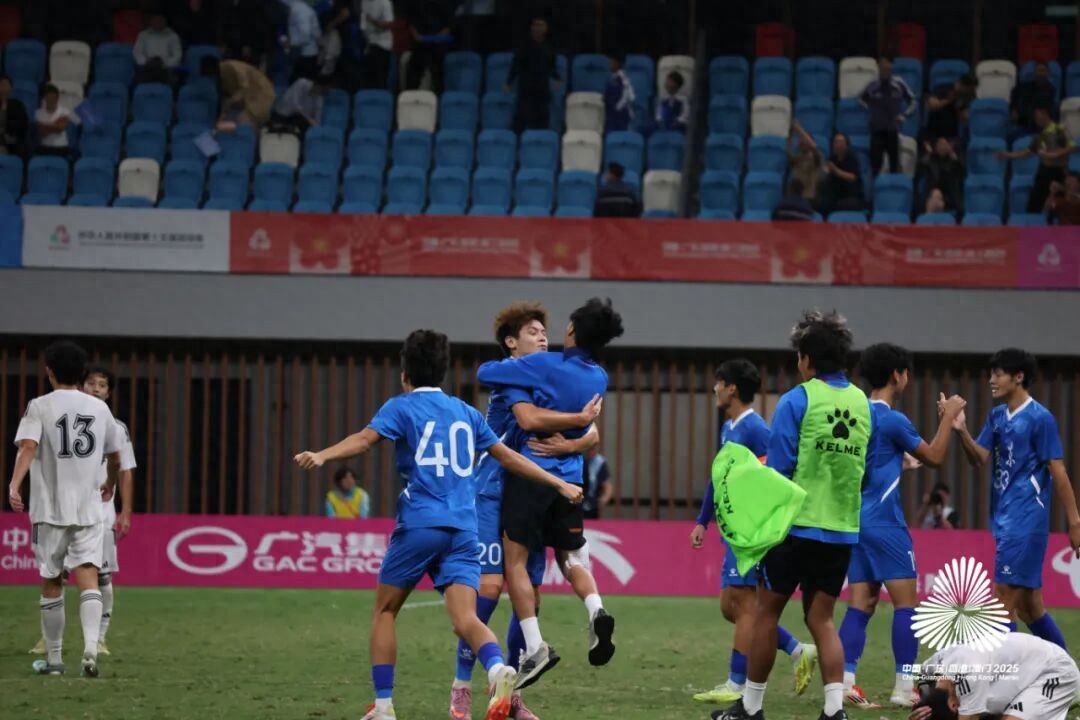 After 16 years, Guangdong U20 men's football team reaches the National Games final again and will compete for the championship against Hubei.