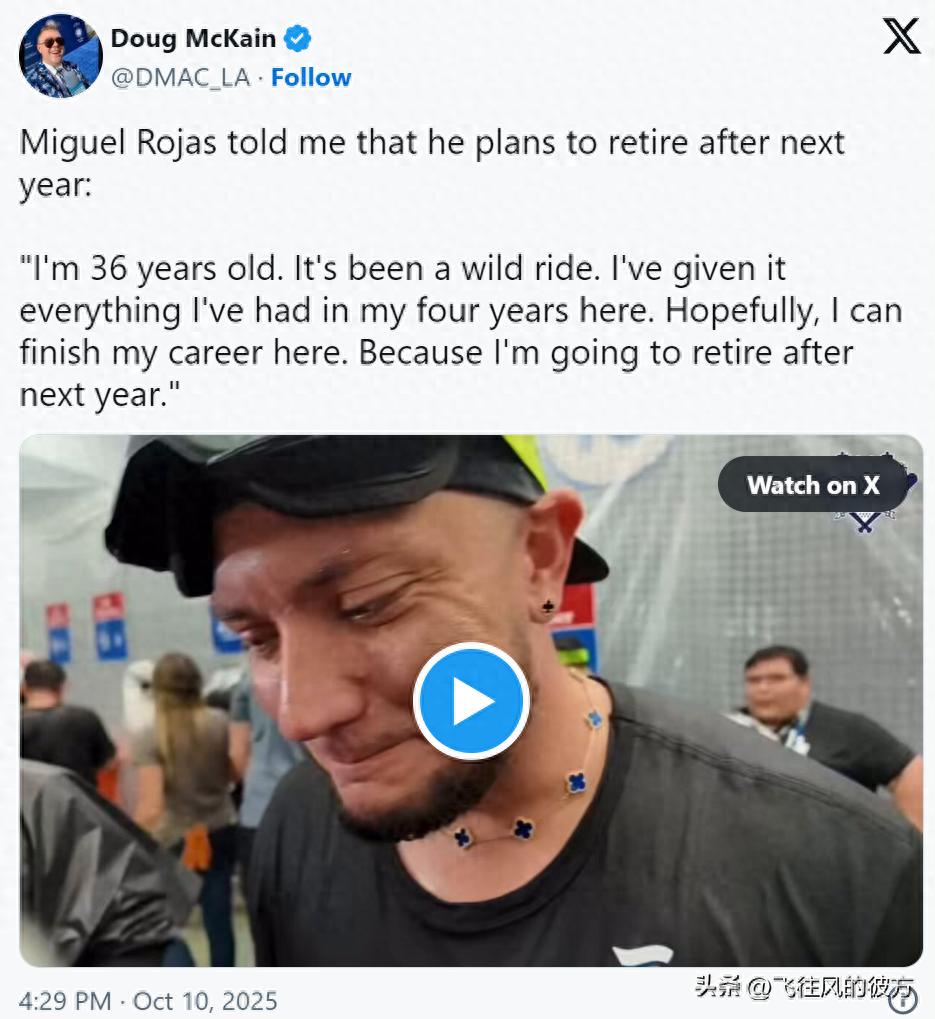 The Dodgers popped champagne to celebrate their advancement, while veteran Miguel Rojas announced he plans to retire after next season.