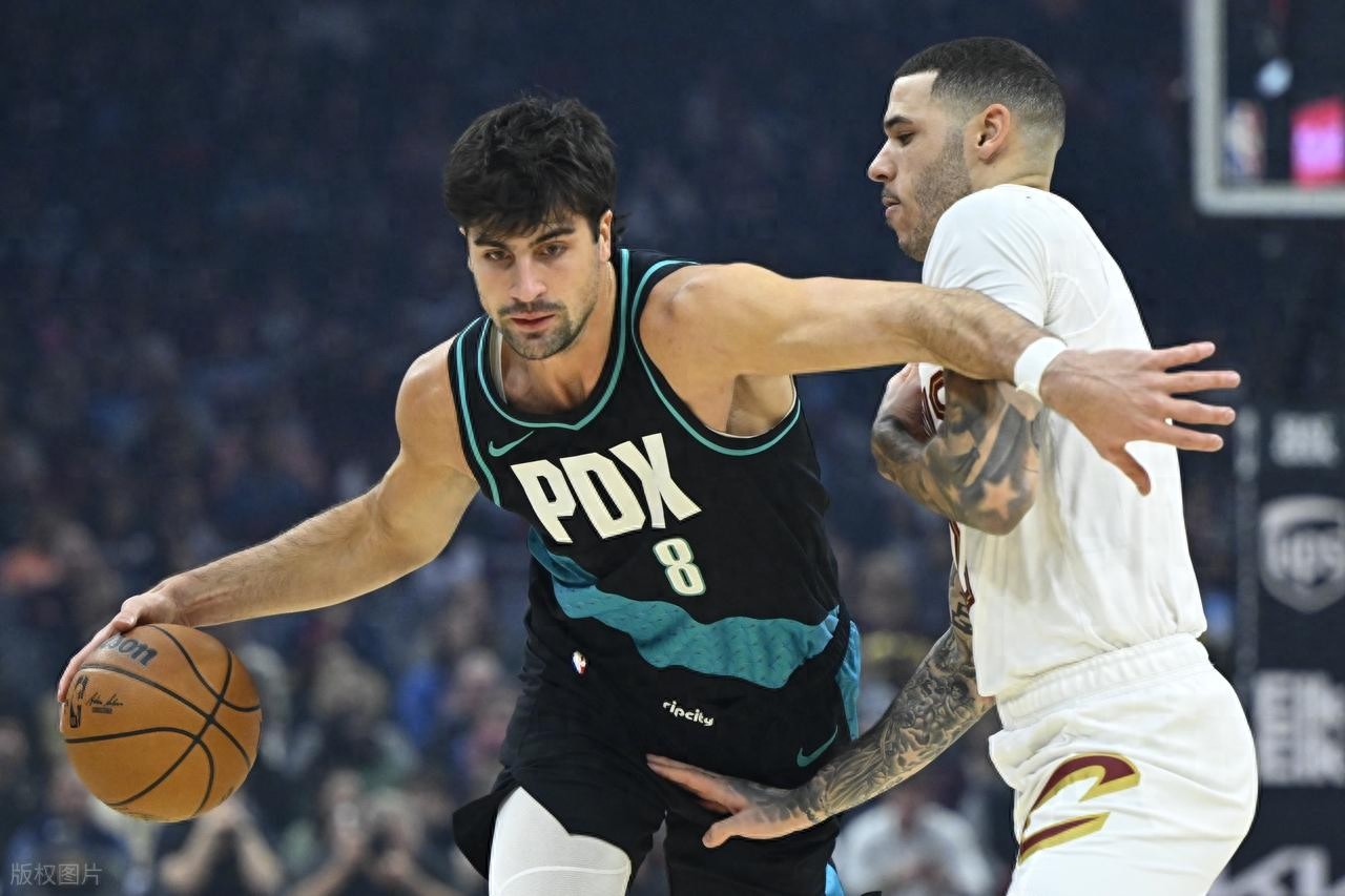 Almost filled the stat sheet! Yang Hansen played 5 minutes with 2 points, 1 rebound, 1 assist, and 1 block as the Trail Blazers defeated the Cavaliers.