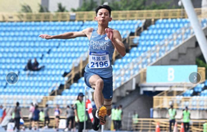 Just won the silver medal in the men's long jump at the 2025 Asian Athletics Championships, Lin Yutang won the Taipei Open again
