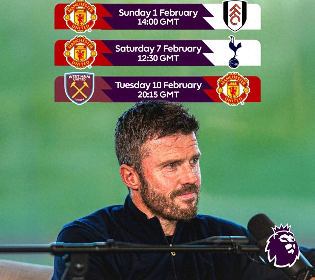 Manchester United’s tactical approach against Fulham revealed, with Cunha replacing Doku as a substitute! Carrick wins over Keane