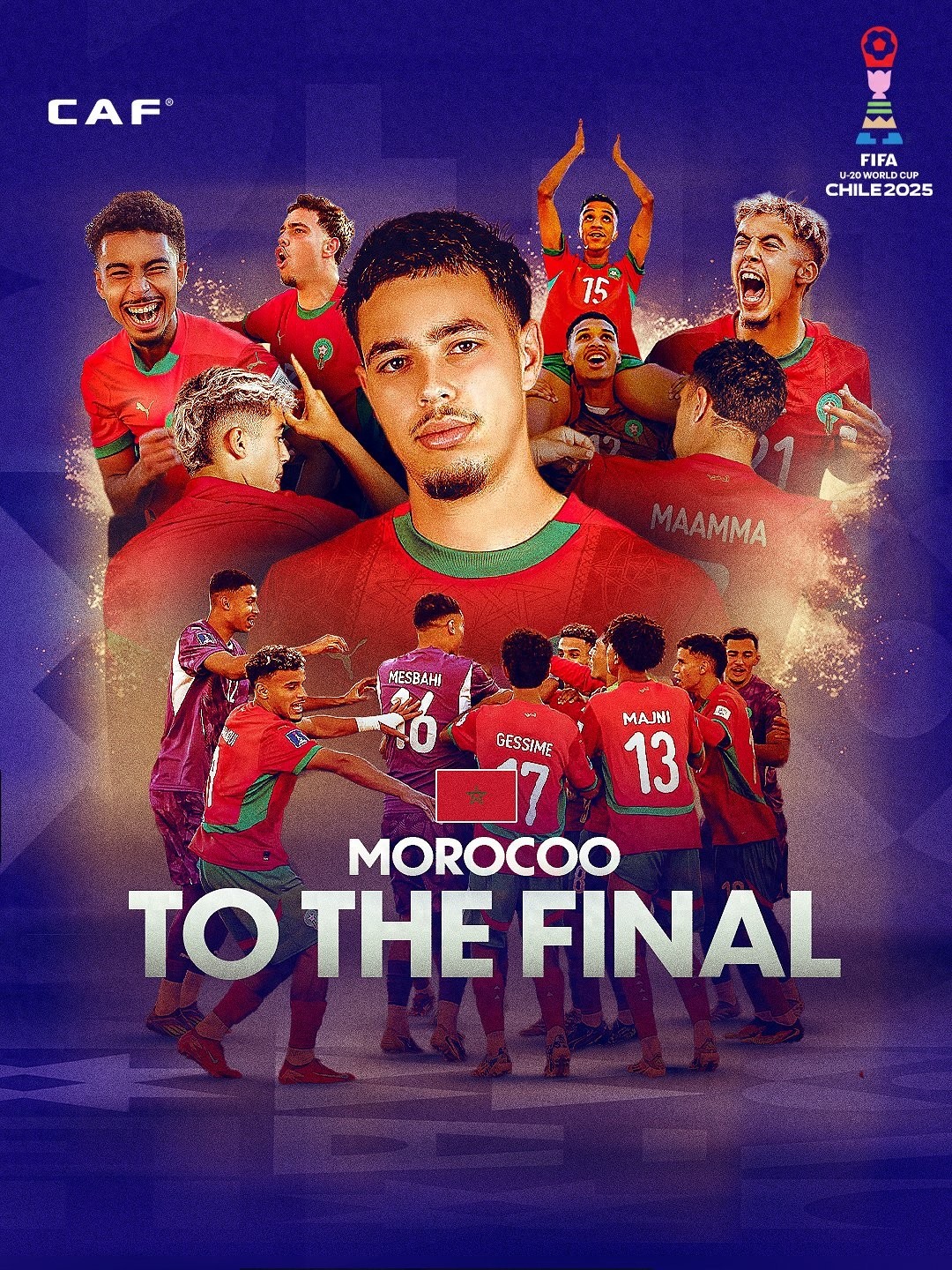Moroccan football is on the rise, reaching the semifinals of the 2022 World Cup and advancing to the final of the 2025 U-20 World Cup by eliminating France.