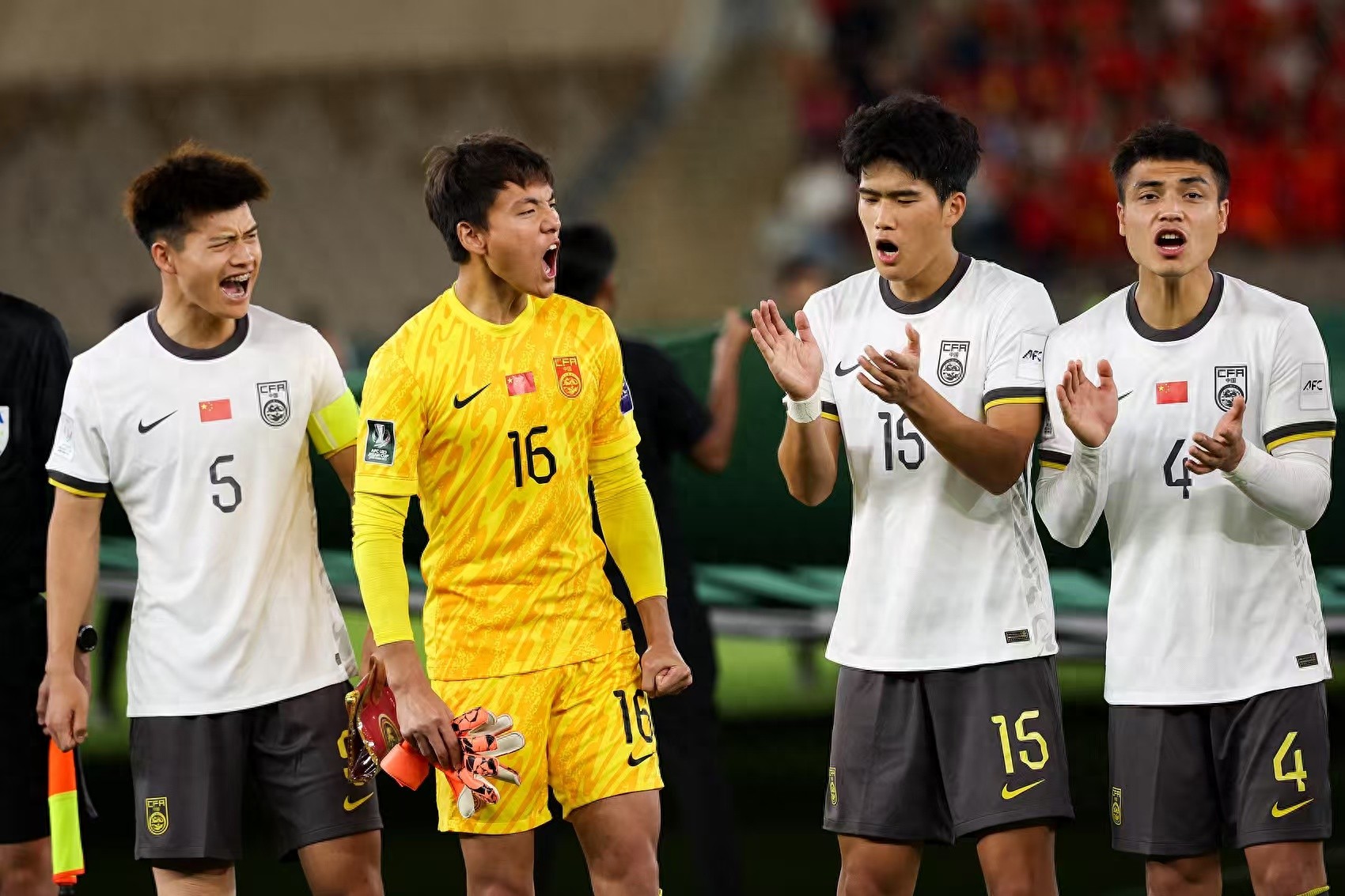 Making new history: China U23 team advances to the final with zero goals conceded, boasting a total value of 8.48 million euros, ranking first in the knockout stage.