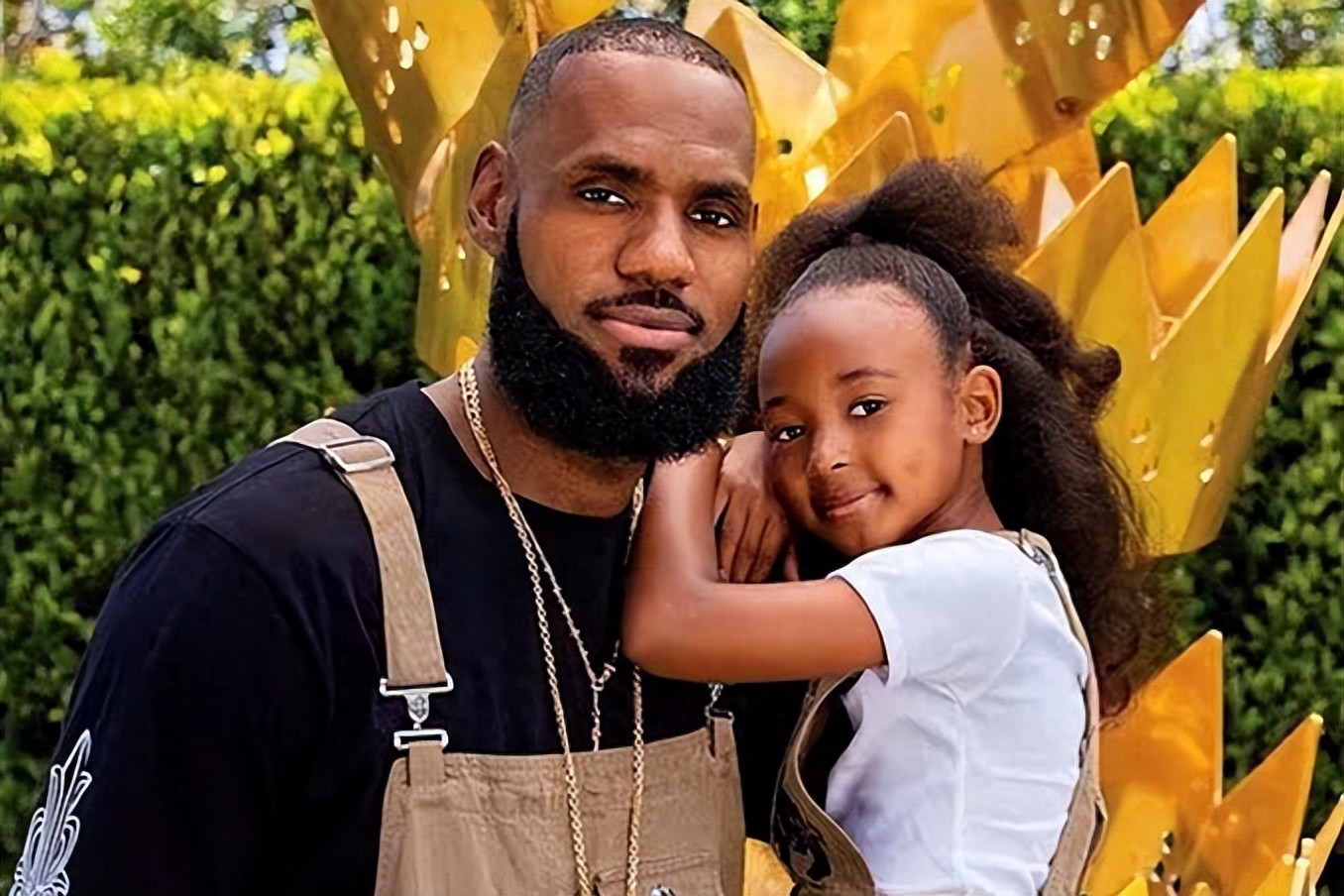 James admits to being moved to tears! He shows off his daughter's Father's Day card and reflects on the lack of paternal love he experienced growing up.