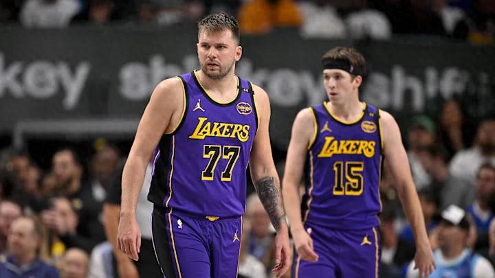 Back-to-back rest! Doncic and Reeves both out today against the Trail Blazers; at least five Lakers players will miss this game.
