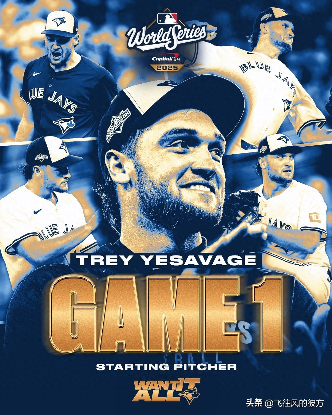 Toronto Blue Jays to start 22-year-old Yesavage in World Series opener! Second youngest ever