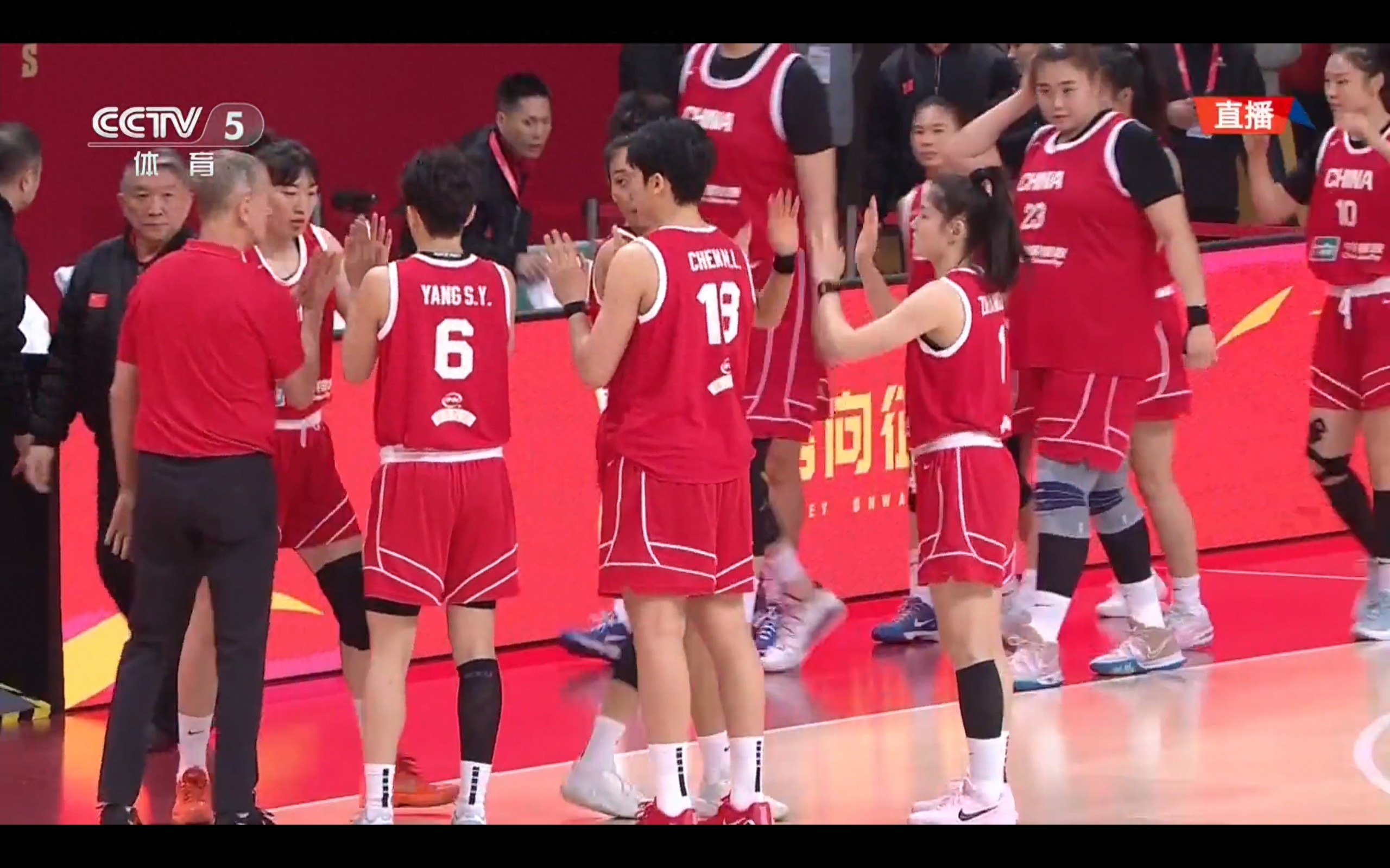 Live broadcast of women's basketball warm-up match: China vs Brazil
