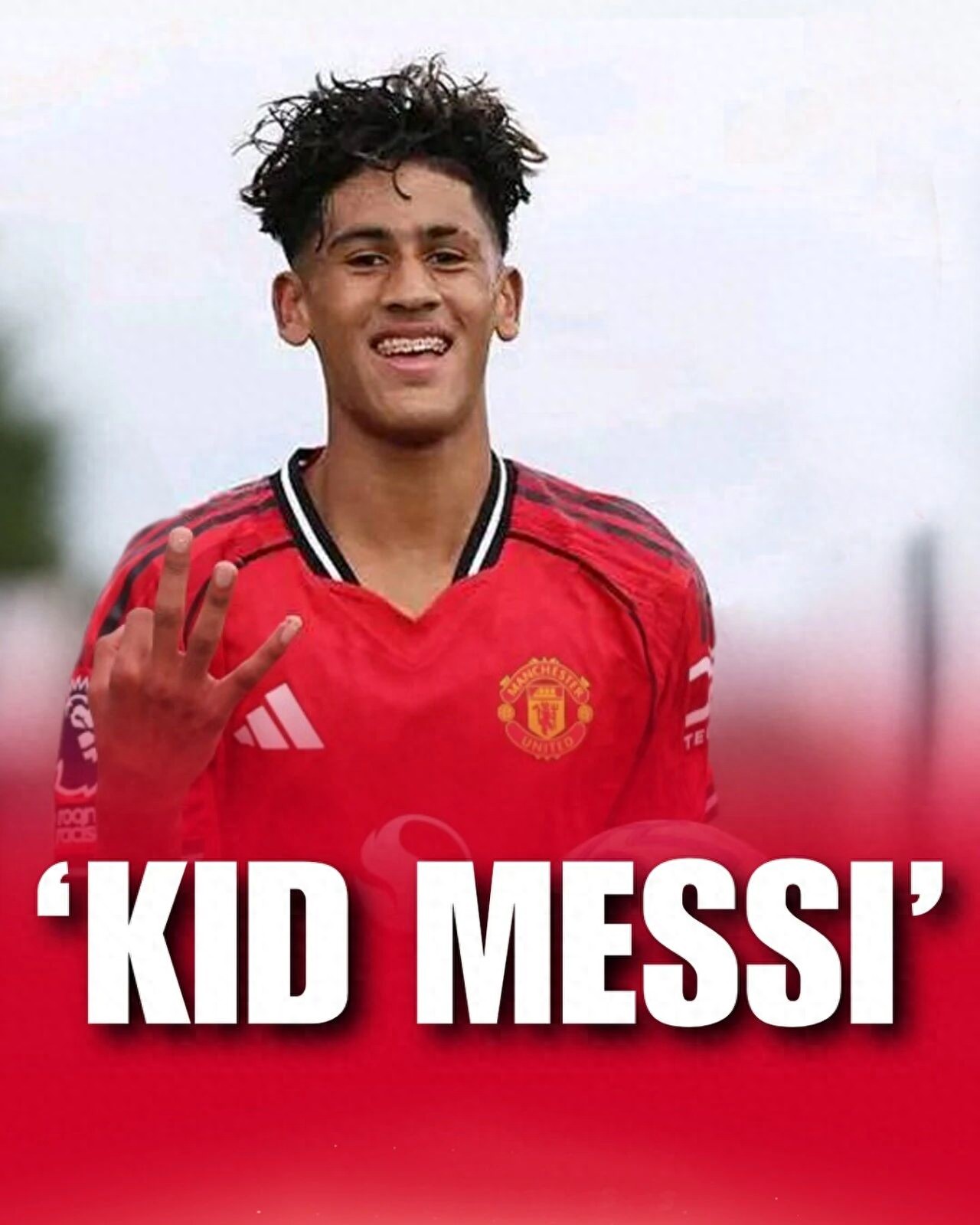 Manchester United's "Little Messi" could become the new No. 7! Scheduled for preseason training this summer, debut next season is certain.