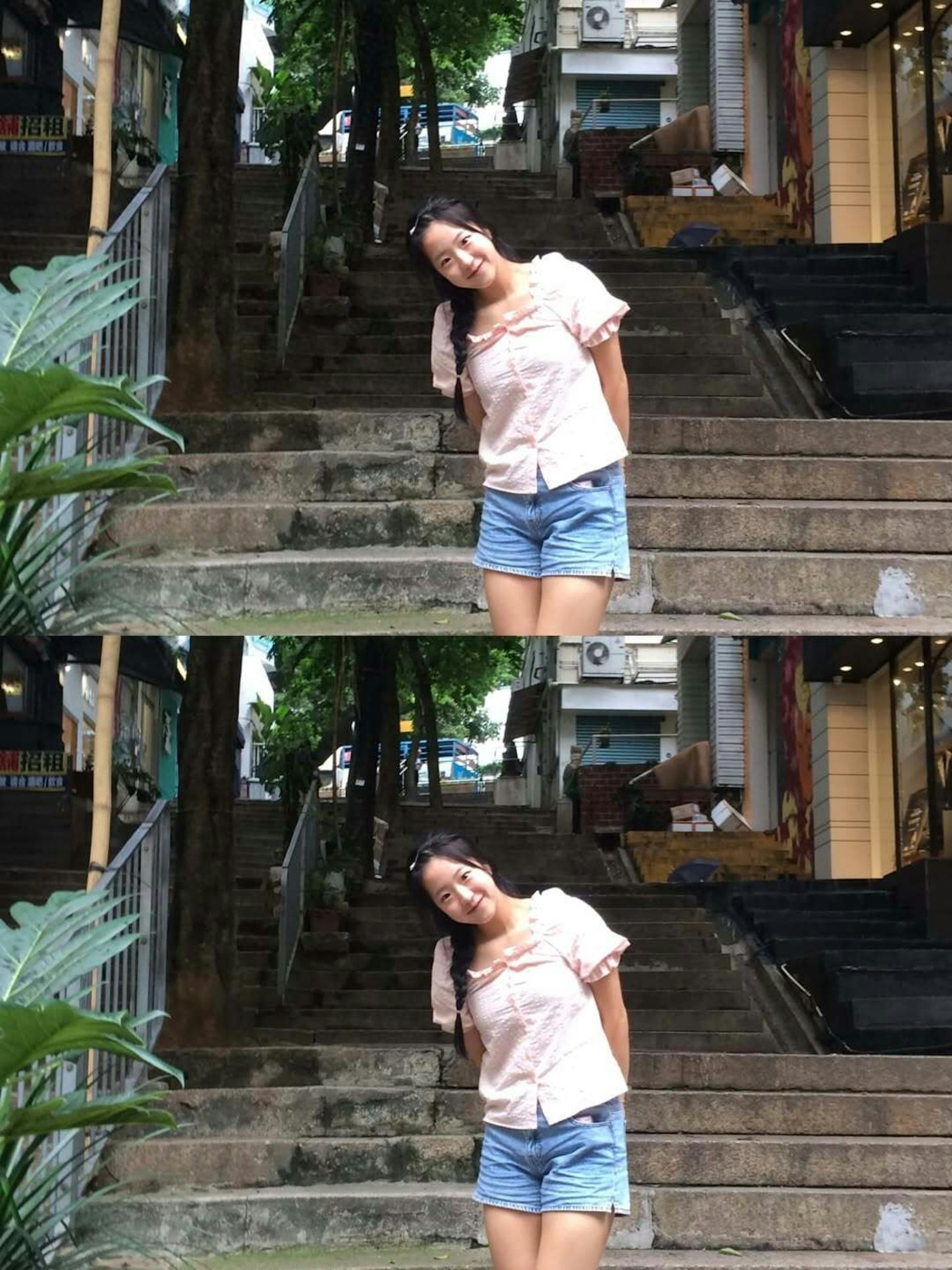 Han Ping's first sister Shen Yubin recently traveled to Hong Kong, and many netizens left messages of welcome and praised her cuteness