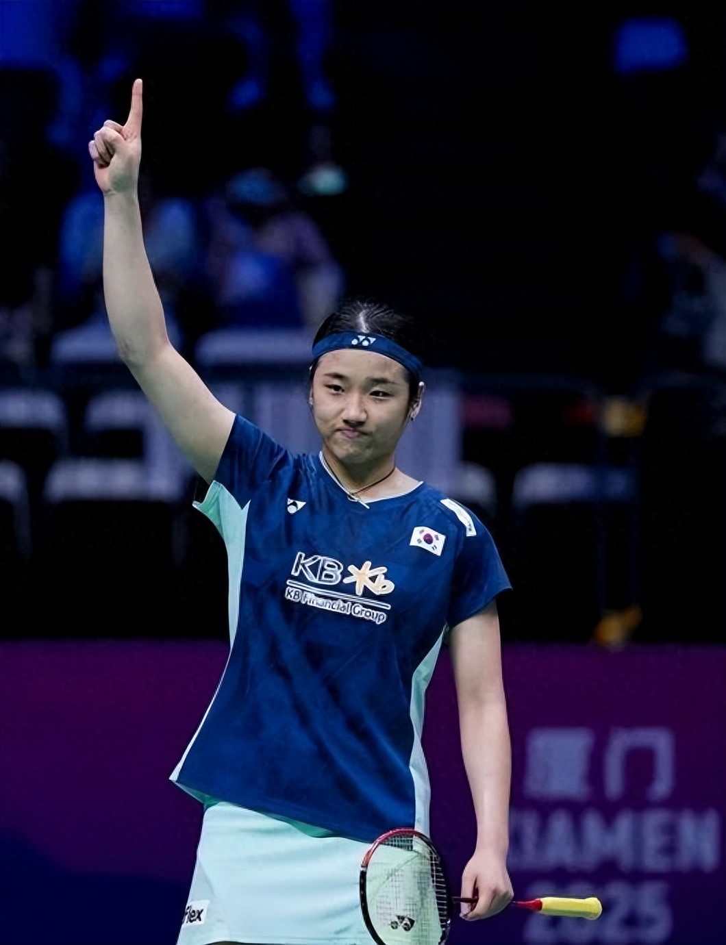 Comfortably beating Lee Mi Miao, An Se Ying reached the women's singles semi-finals for the fifth time in 2025 in six tournaments