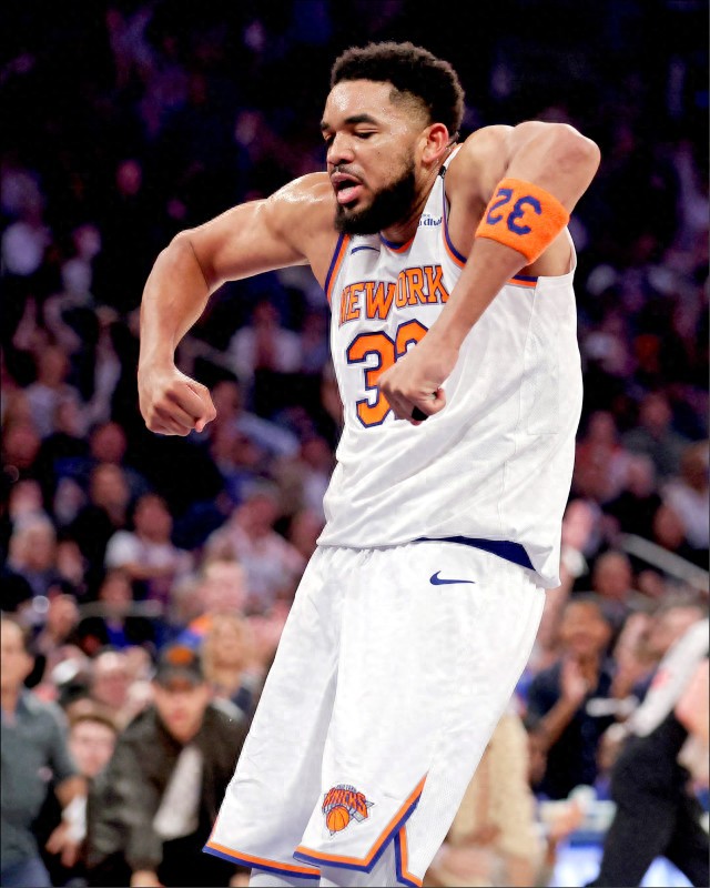Six players on the team scored more than double digits, and the Knicks reached the Eastern Conference Finals of the NBA playoffs for the first time since 2000