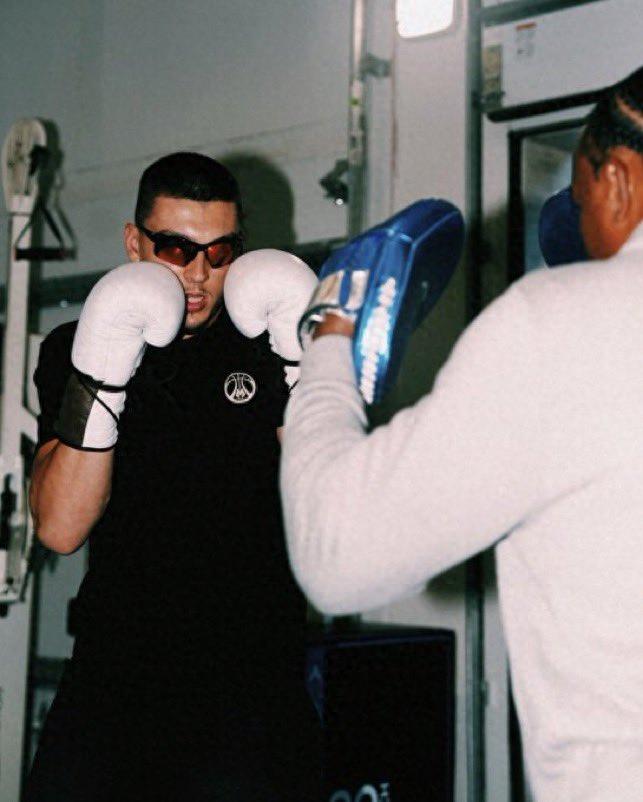 Herro's boxing training sparks buzz! Noted journalist jokingly suggests a showdown between feuding players: Adebayo could challenge him