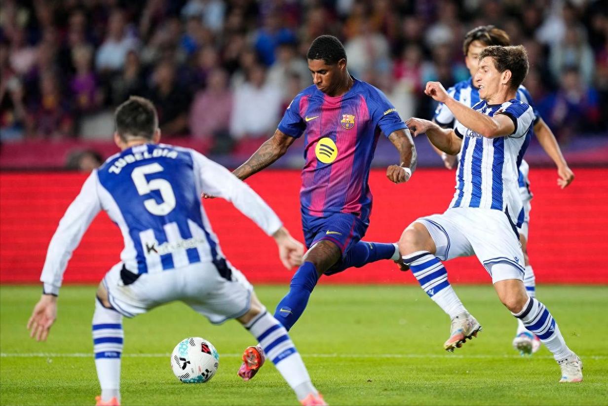 Manchester United&#39;s prodigy revived at Barcelona: 27-year-old Rashford involved in goals for five consecutive matches