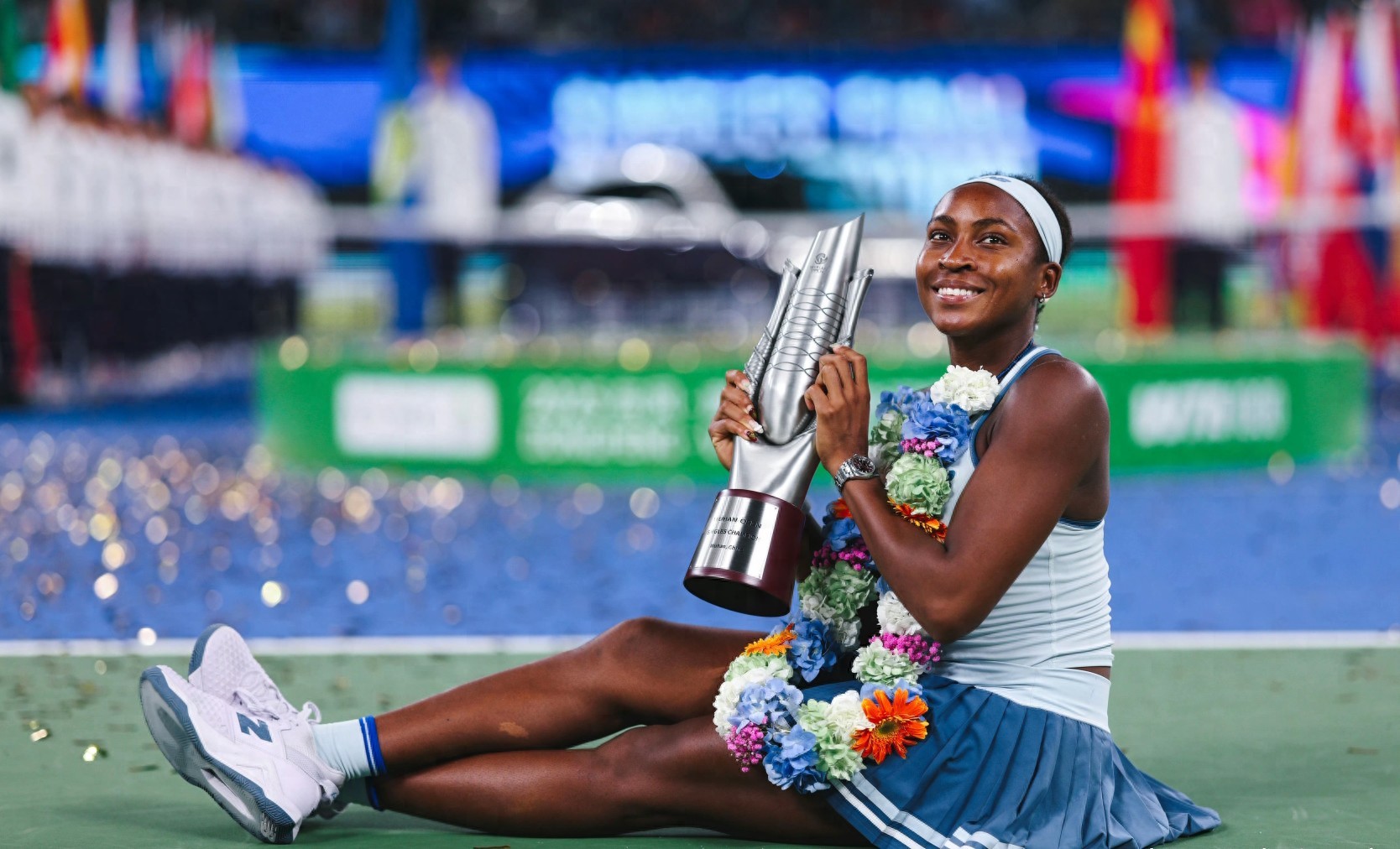 The Wuhan Open concluded with Gauff winning the women&#39;s singles title and Hunter/Siniakova claiming the women&#39;s doubles championship.