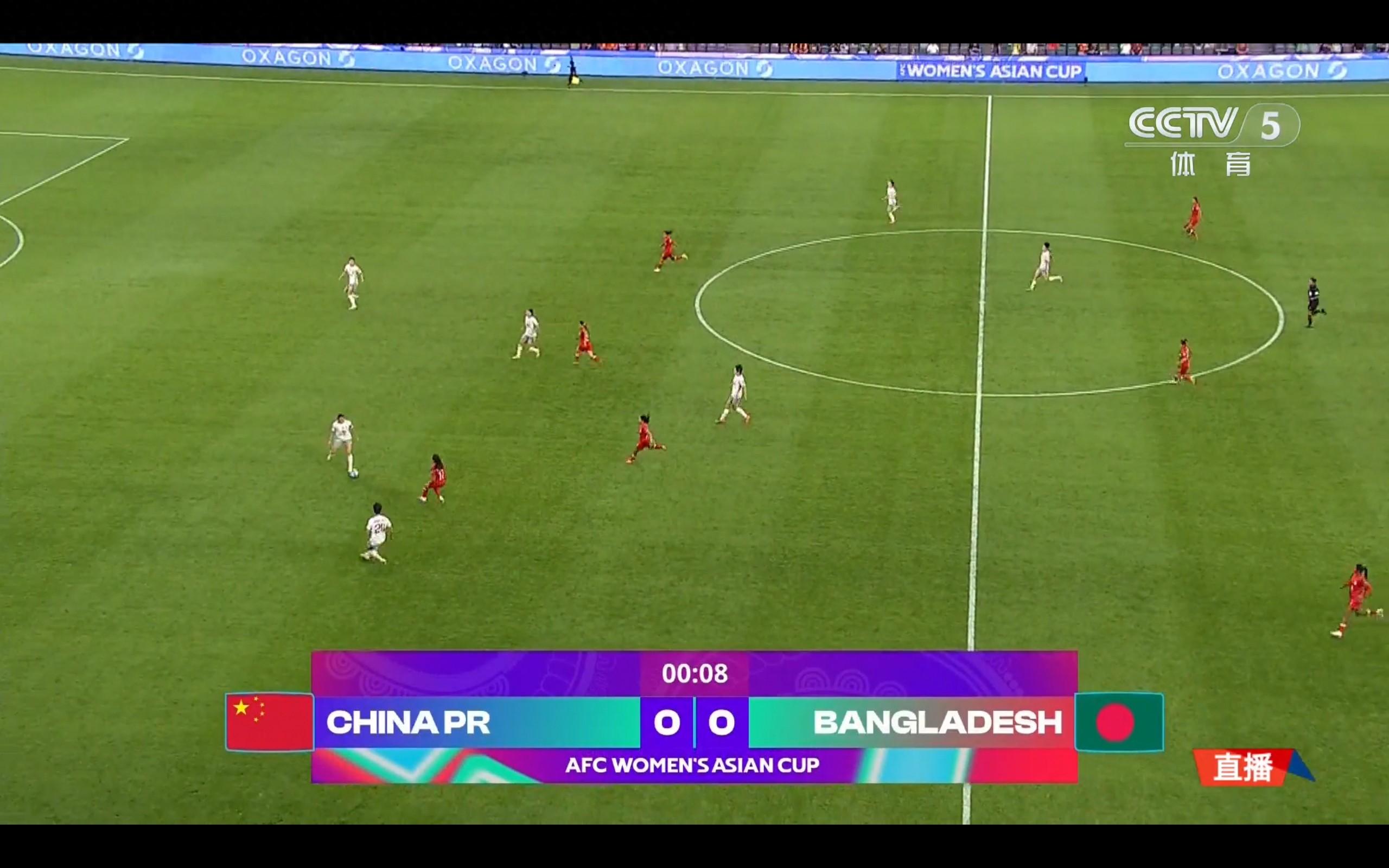 Live broadcast of the Women's Asian Cup: China vs Bangladesh