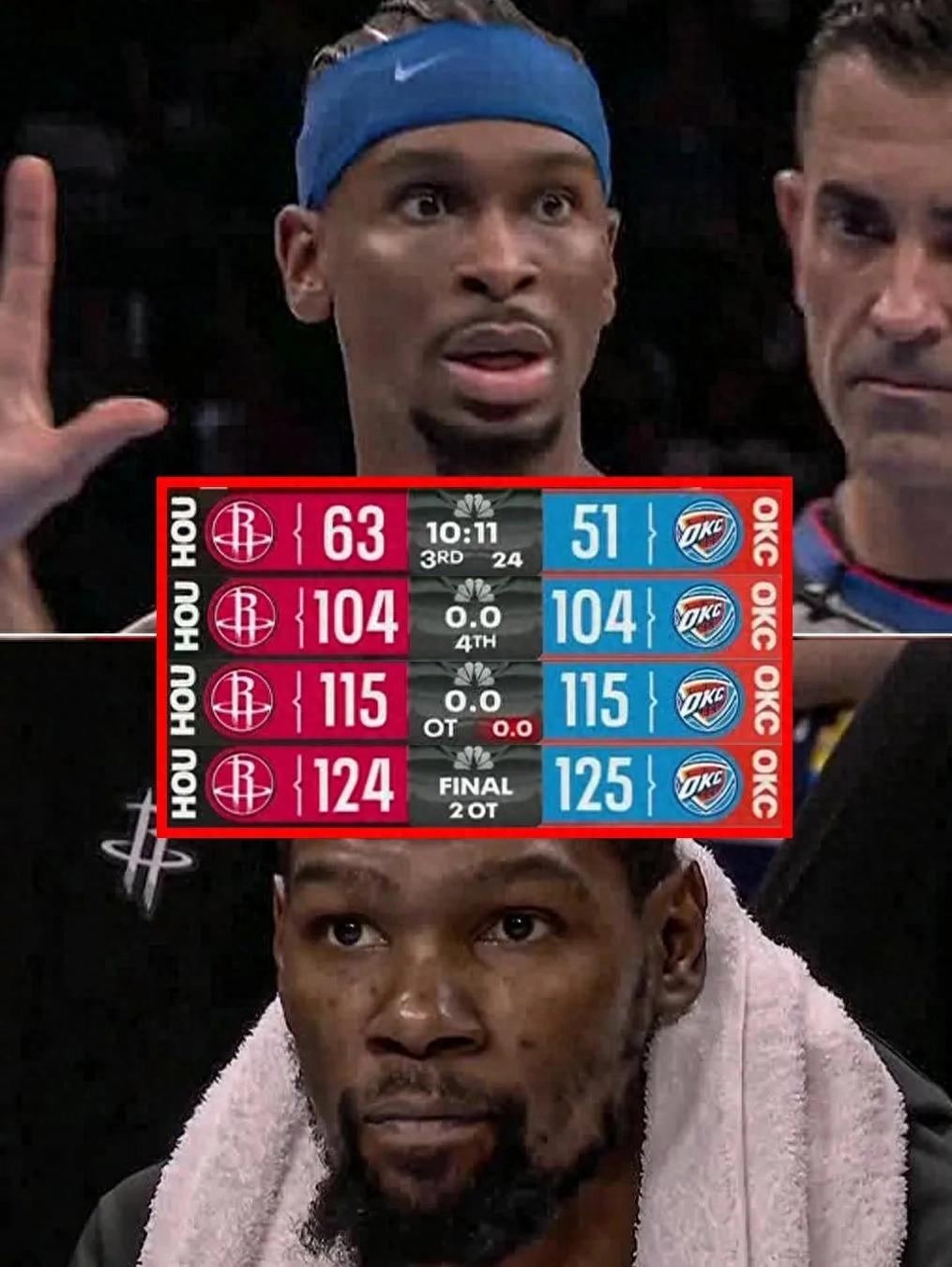 The opening game went into double overtime, yet the champion remains the champion.