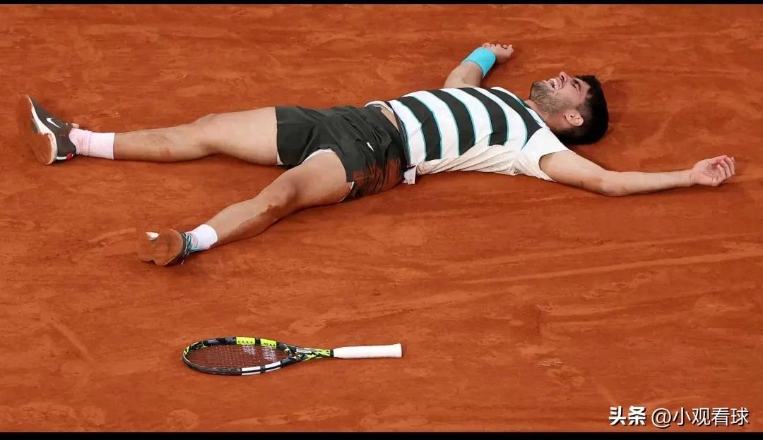 Alcaraz saved 3 match points against Sinner to win the longest final in the history of the French Open