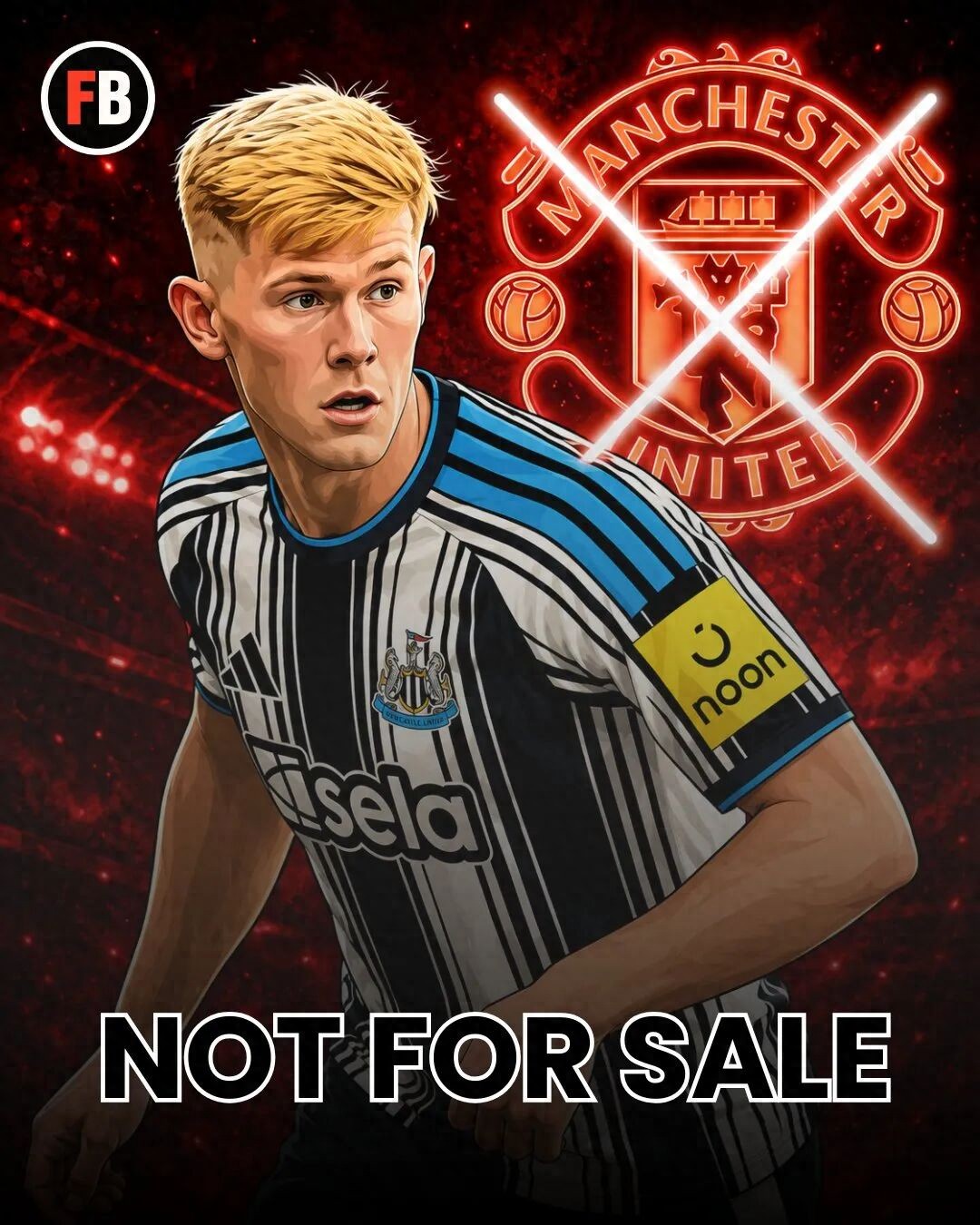Manchester United's inquiry for Hall was rejected by Newcastle, and Ratcliffe has given up! All of United's top summer targets have failed.