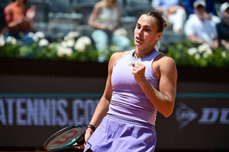Sabalenka refused to be beaten at Roma, extending her eight-match winning streak on clay since Madrid's victory