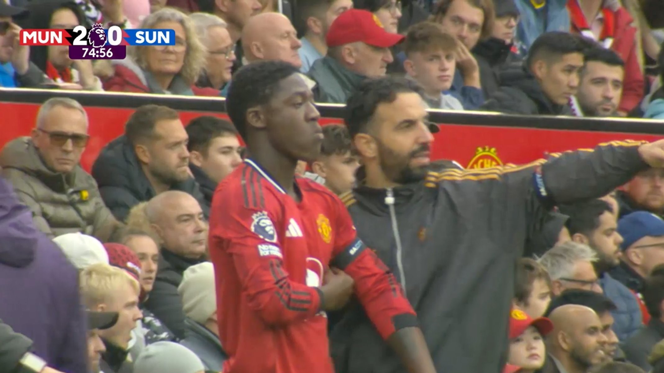 Manchester United’s new rising star demands Amorin’s dismissal or he will transfer in the winter window! Frustrated with being a permanent substitute