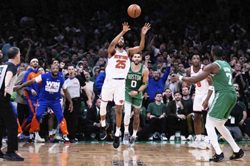 The NBA playoffs Eastern Conference semifinals Celtics trailed 0-2, and there was an accident in the press conference after the game