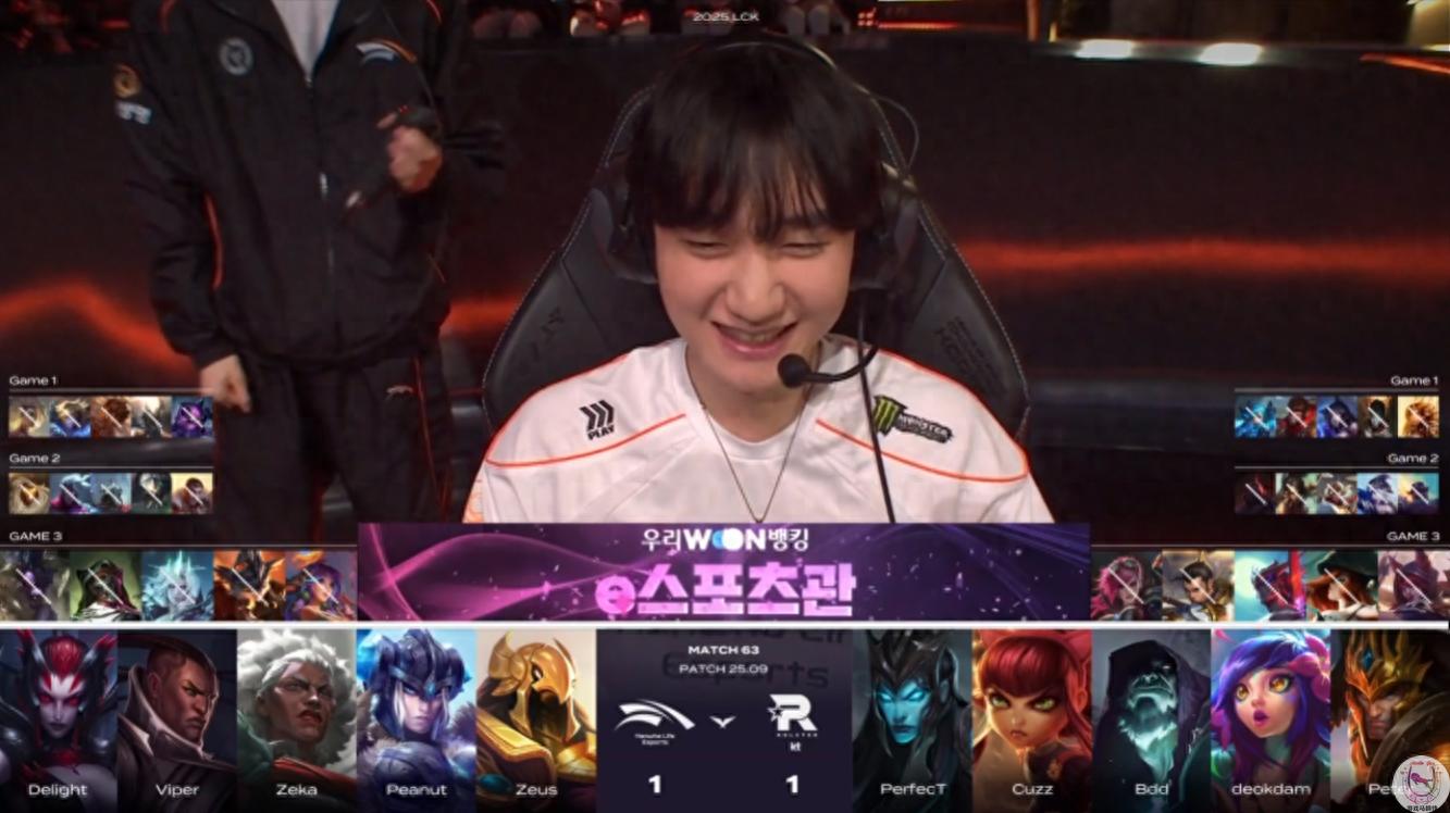 HLE upset loss to KT! Zeus Wild Jungler Stealth Support Don't Play Soft!