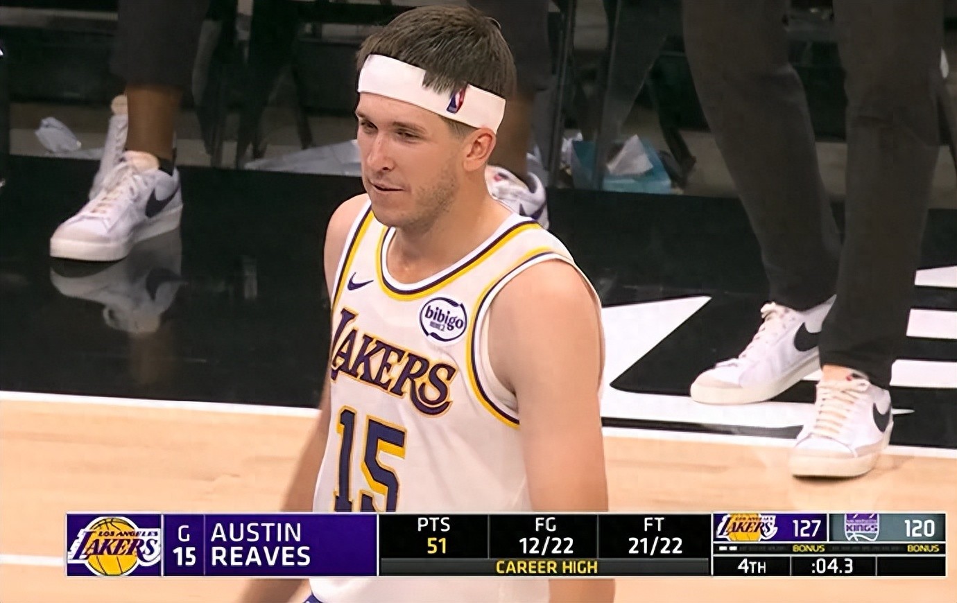 Zero points again, another zero! The Clippers’ starting shooting guard! Yang Hansen hits a new NBA career low.