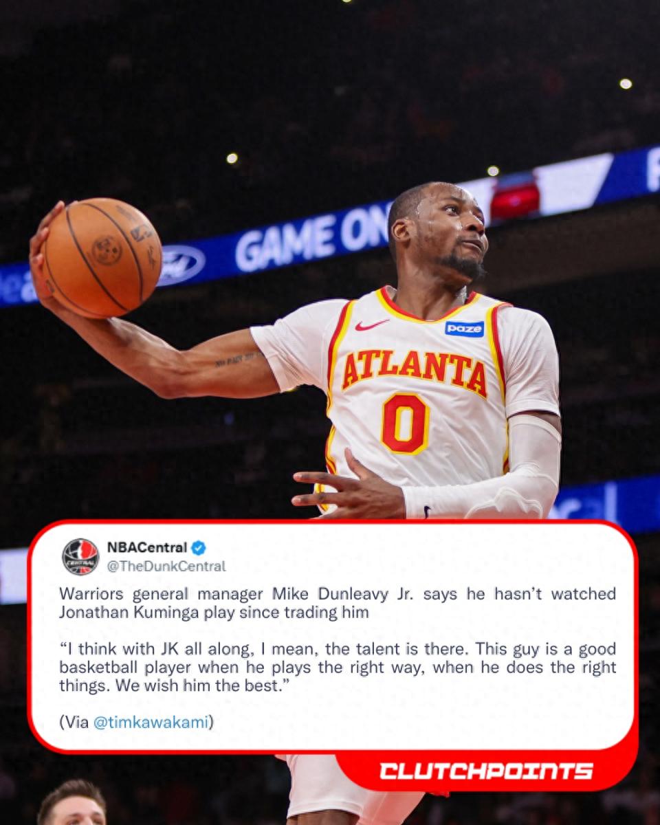 Kuminga averages 21+7 after changing teams! Warriors GM responds he hasn't watched the games, analyst criticizes coach Kerr