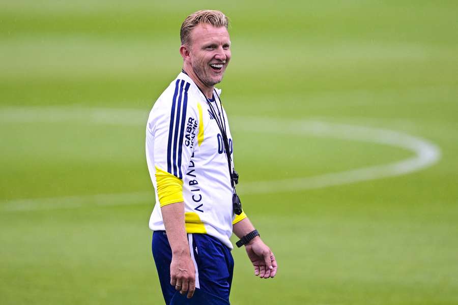 Dirk Kuyt during Fenerbahce training Dirk Kuyt during Fenerbahce training