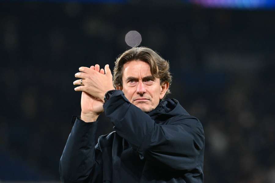 Tottenham boss Thomas Frank Tottenham boss Thomas Frank