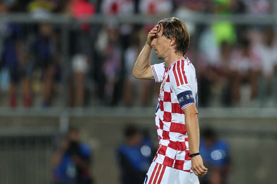 Luka Modric after the match vs England