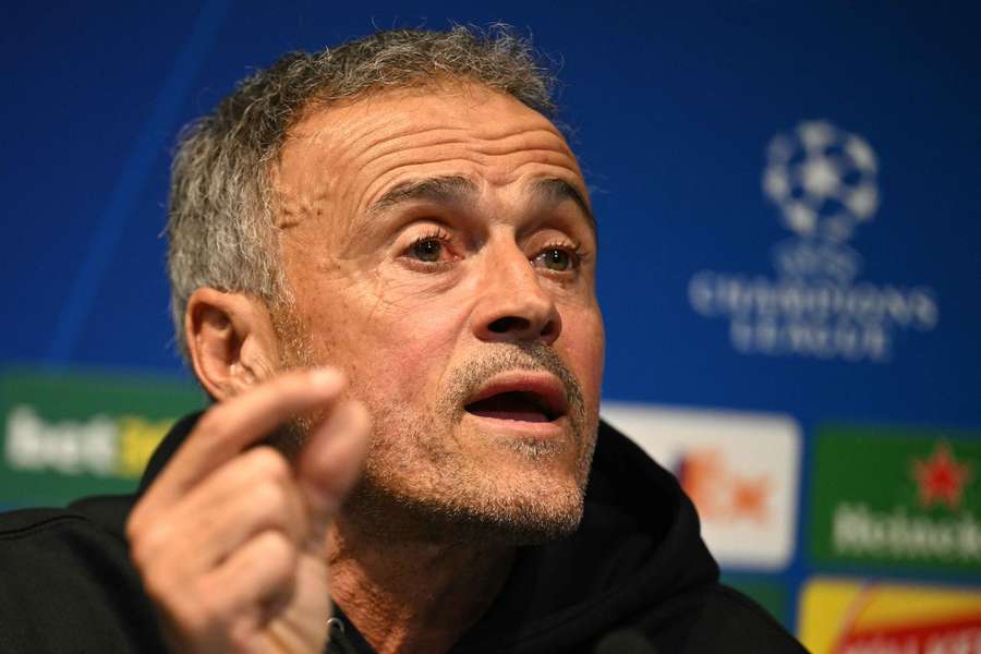 Luis Enrique gave his controversial opinion during a pre-match press conference in Manchester Luis Enrique gave his controversial opinion during a pre-match press conference in Manchester