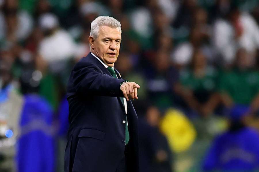 Javier Aguirre during the World Cup