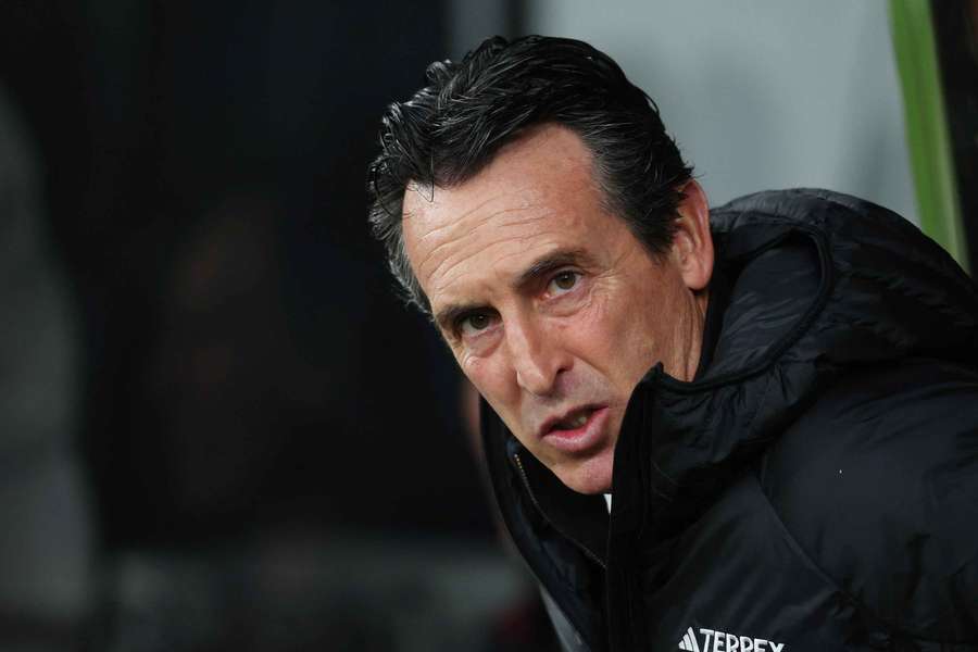Aston Villa manager Unai Emery Aston Villa manager Unai Emery