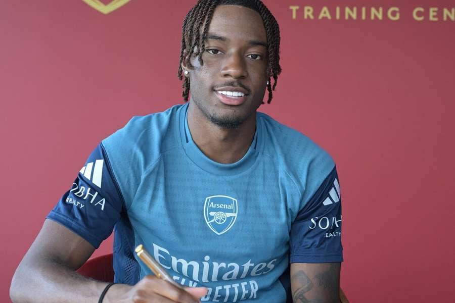 Madueke signed for Arsenal last week