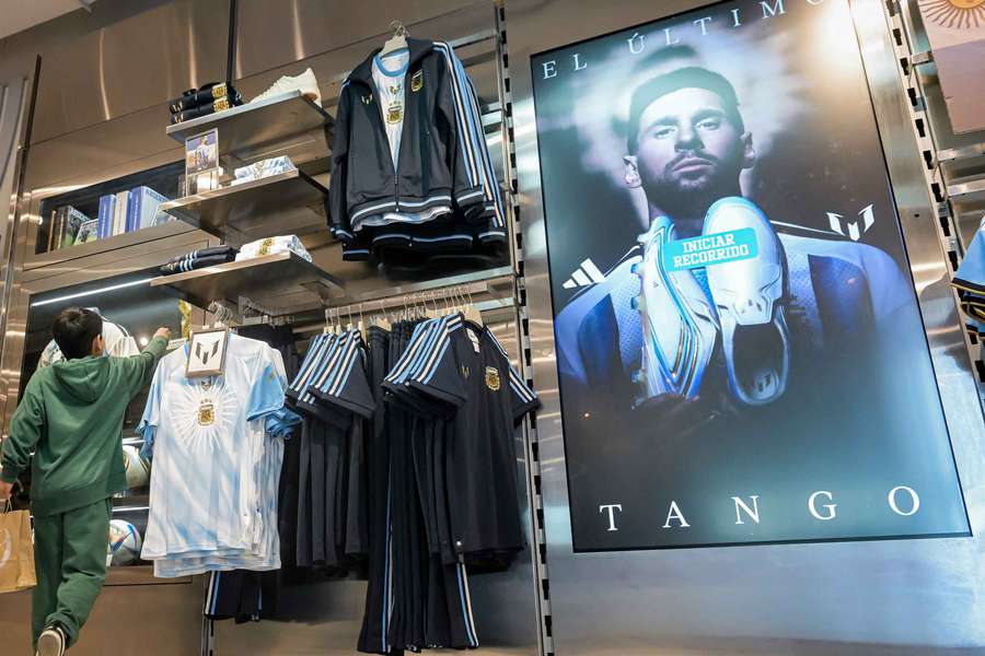 Special merchandise for Lionel Messi's farewell to Argentina Special merchandise for Lionel Messi's farewell to Argentina