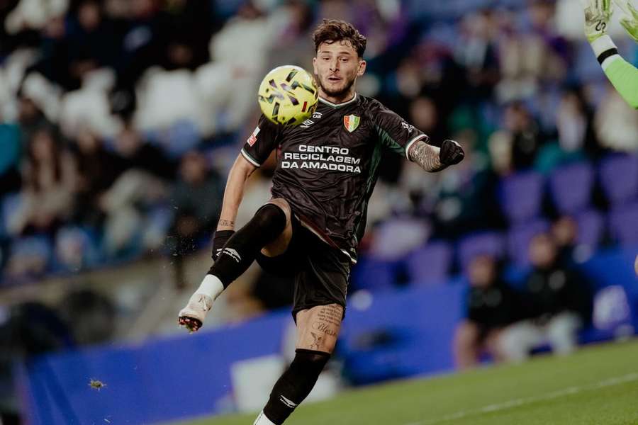 Ianis Stoica scored in the game against Valladolid Ianis Stoica scored in the game against Valladolid