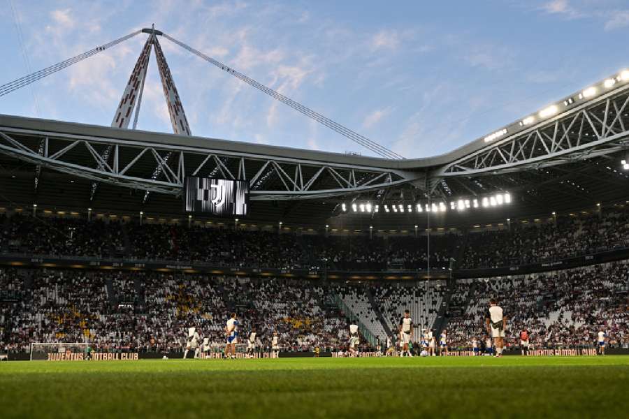 General view inside the Allianz Stadium General view inside the Allianz Stadium