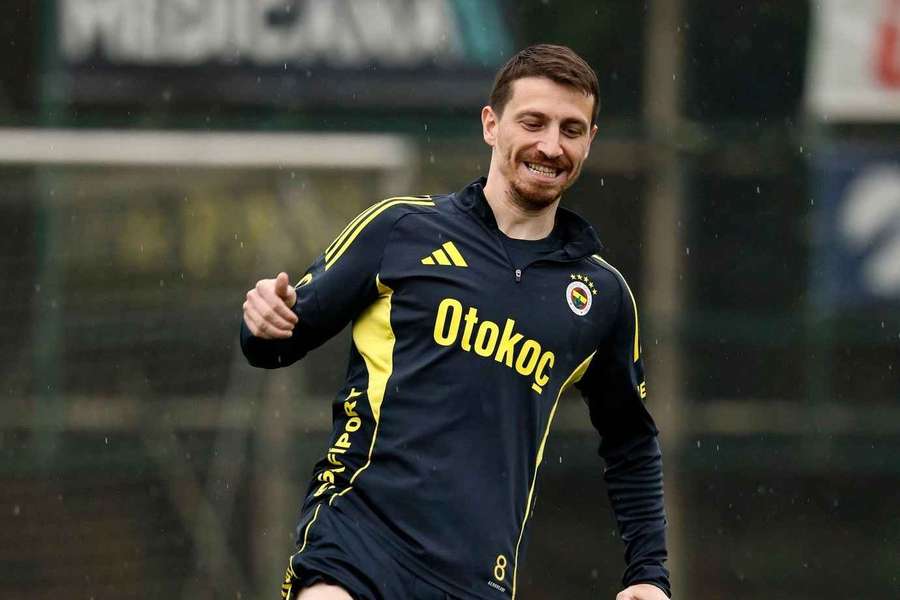 Mert Hakan Yandas during Fenerbahce training