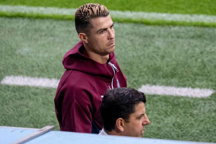 Ronaldo at Eleda Stadion in Malmo Ronaldo at Eleda Stadion in Malmo